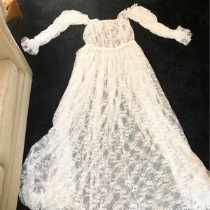 Zelie for She spring/summer 2022 white lace dress 3x/22W